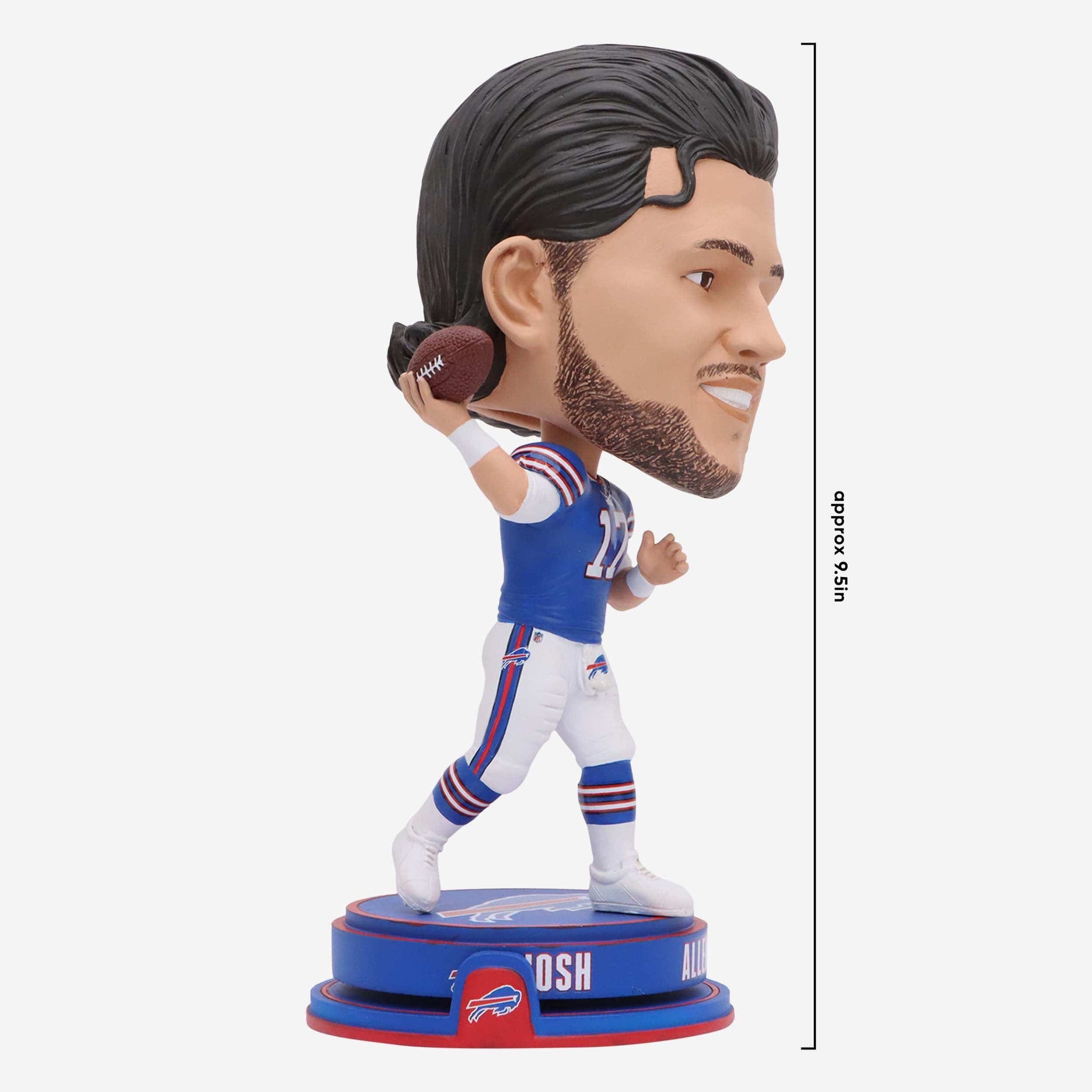 Josh Allen Buffalo Bills Spinner Bighead Bobblehead Officially Licensed by NFL