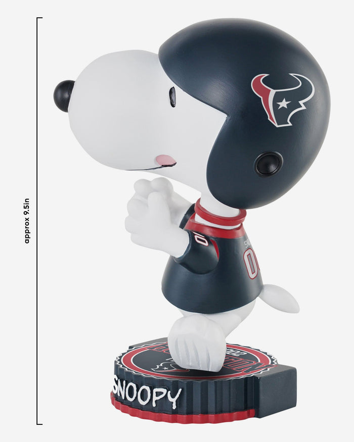 Houston Texans Snoopy Peanuts Bighead Bobblehead FOCO - FOCO.com