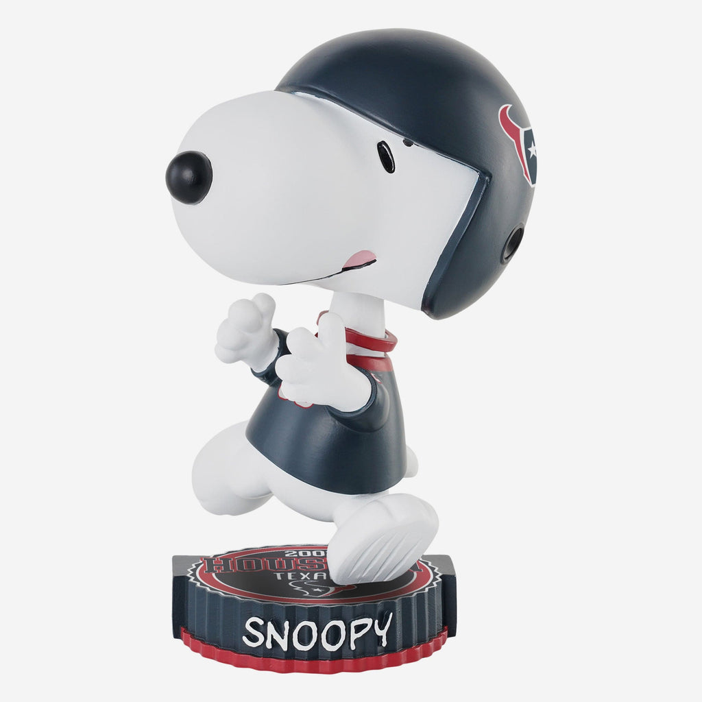 Houston Texans Snoopy Peanuts Bighead Bobblehead FOCO - FOCO.com