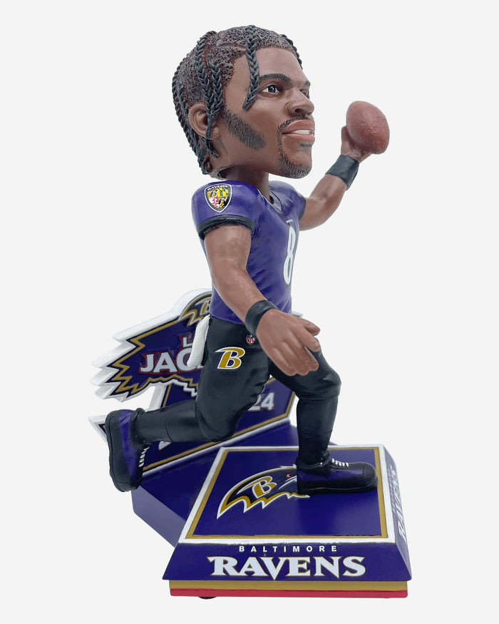 Lamar Jackson Baltimore Ravens Playoff Gamebreaker Bobblehead FOCO - FOCO.com