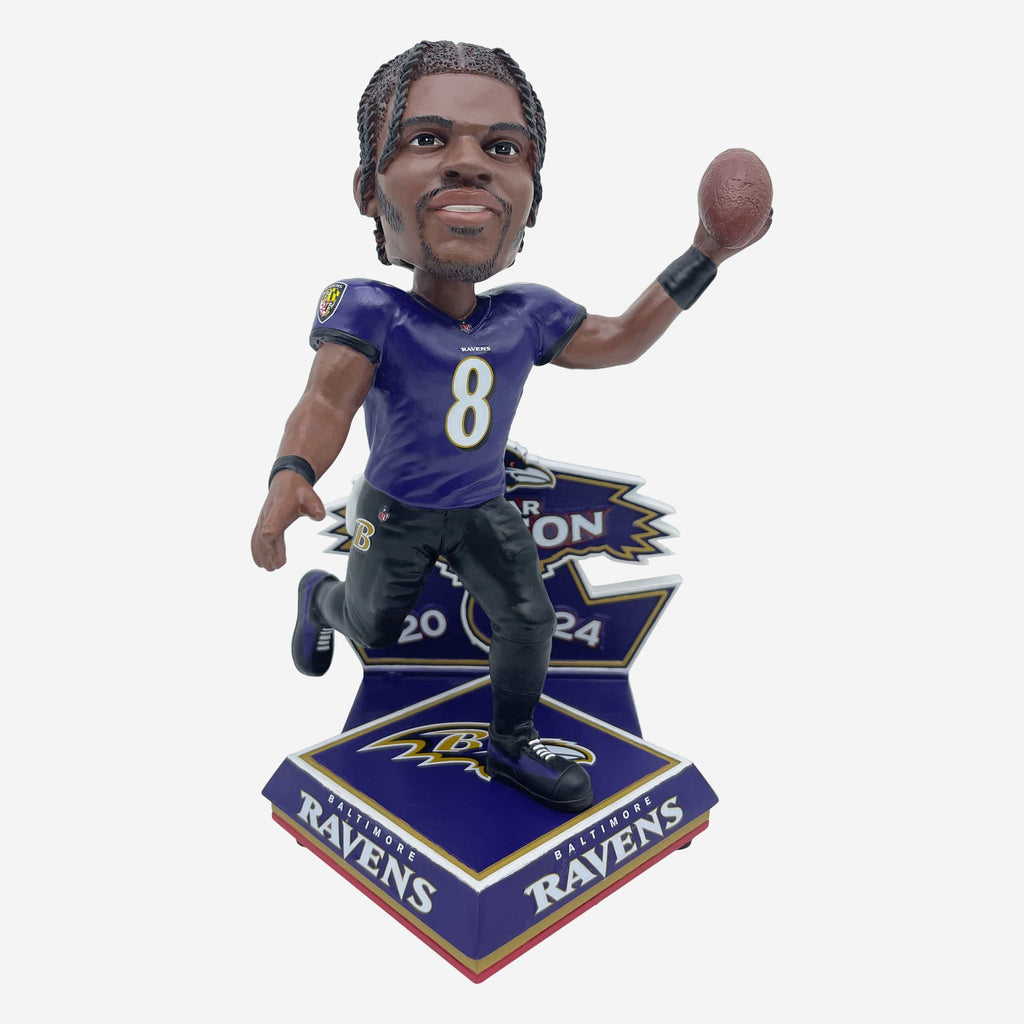 Lamar Jackson Baltimore Ravens Playoff Gamebreaker Bobblehead FOCO - FOCO.com