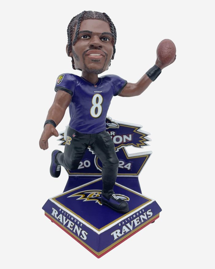 Lamar Jackson Baltimore Ravens Playoff Gamebreaker Bobblehead FOCO - FOCO.com