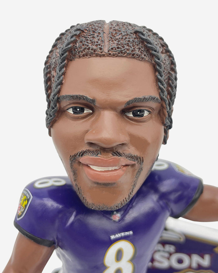 Lamar Jackson Baltimore Ravens Playoff Gamebreaker Bobblehead FOCO - FOCO.com