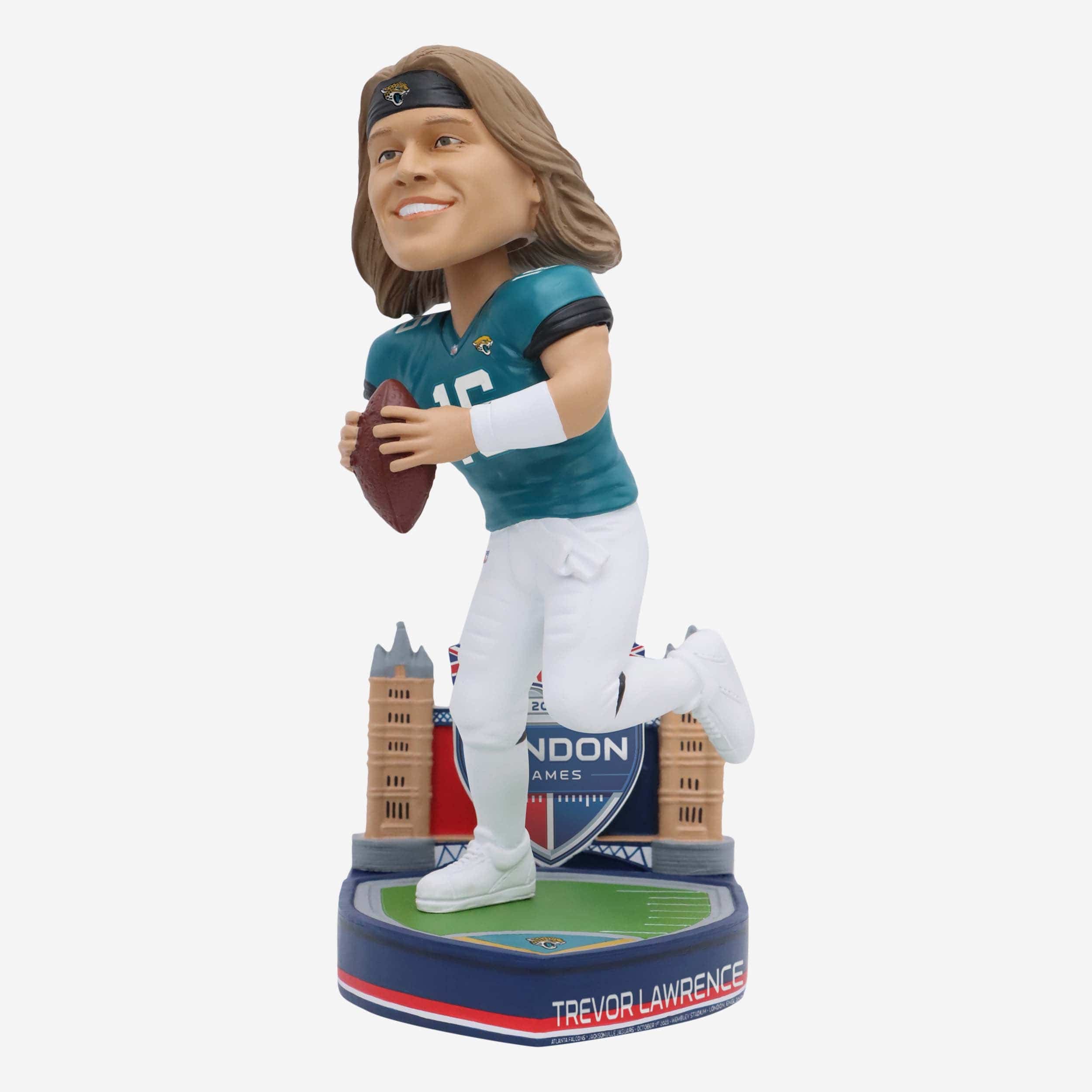 Trevor Lawrence Jacksonville Jaguars NFL 2021 Rookie Series Bobblehead FOCO