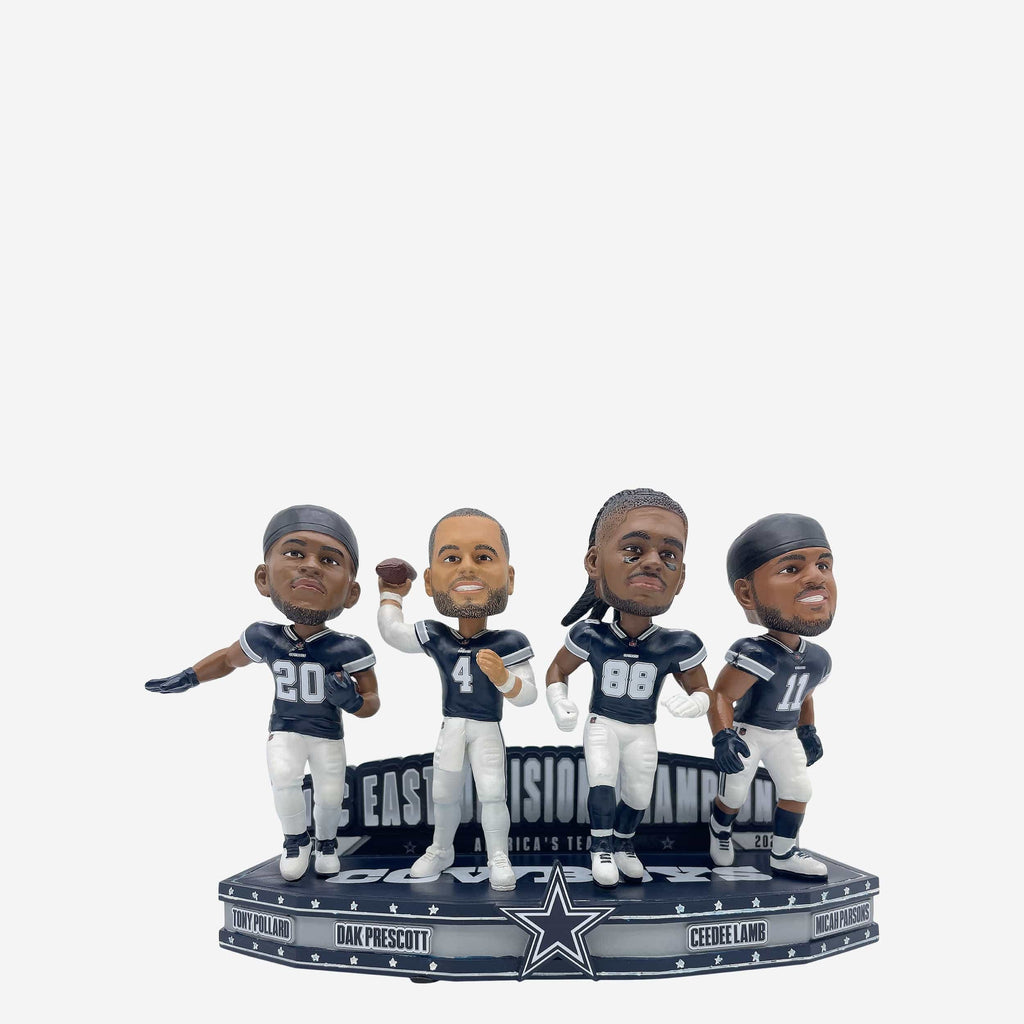 Dallas Cowboys 2023 NFC East Division Champions Mini Bobblehead Scene FOCO - FOCO.com