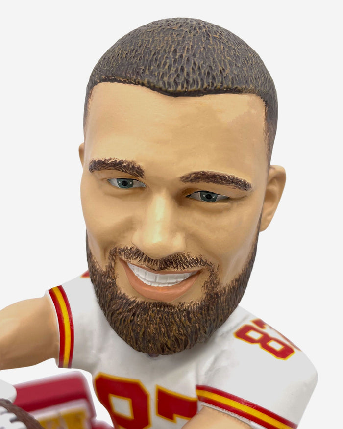 Patrick Mahomes & Travis Kelce Kansas City Chiefs Postseason Duo Touchdown Record Bobblehead FOCO - FOCO.com