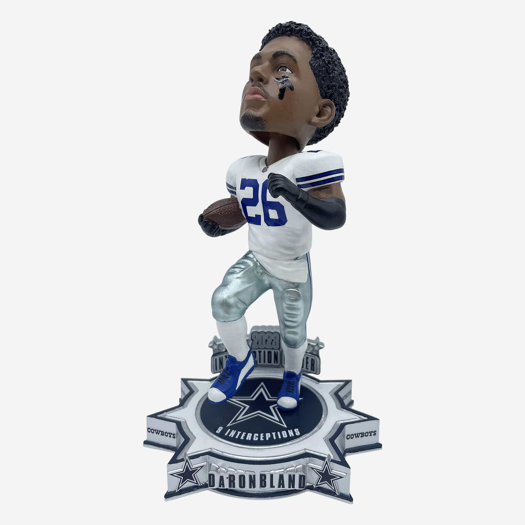 DaRon Bland Dallas Cowboys 2023 Interception Leader Bobblehead FOCO - FOCO.com