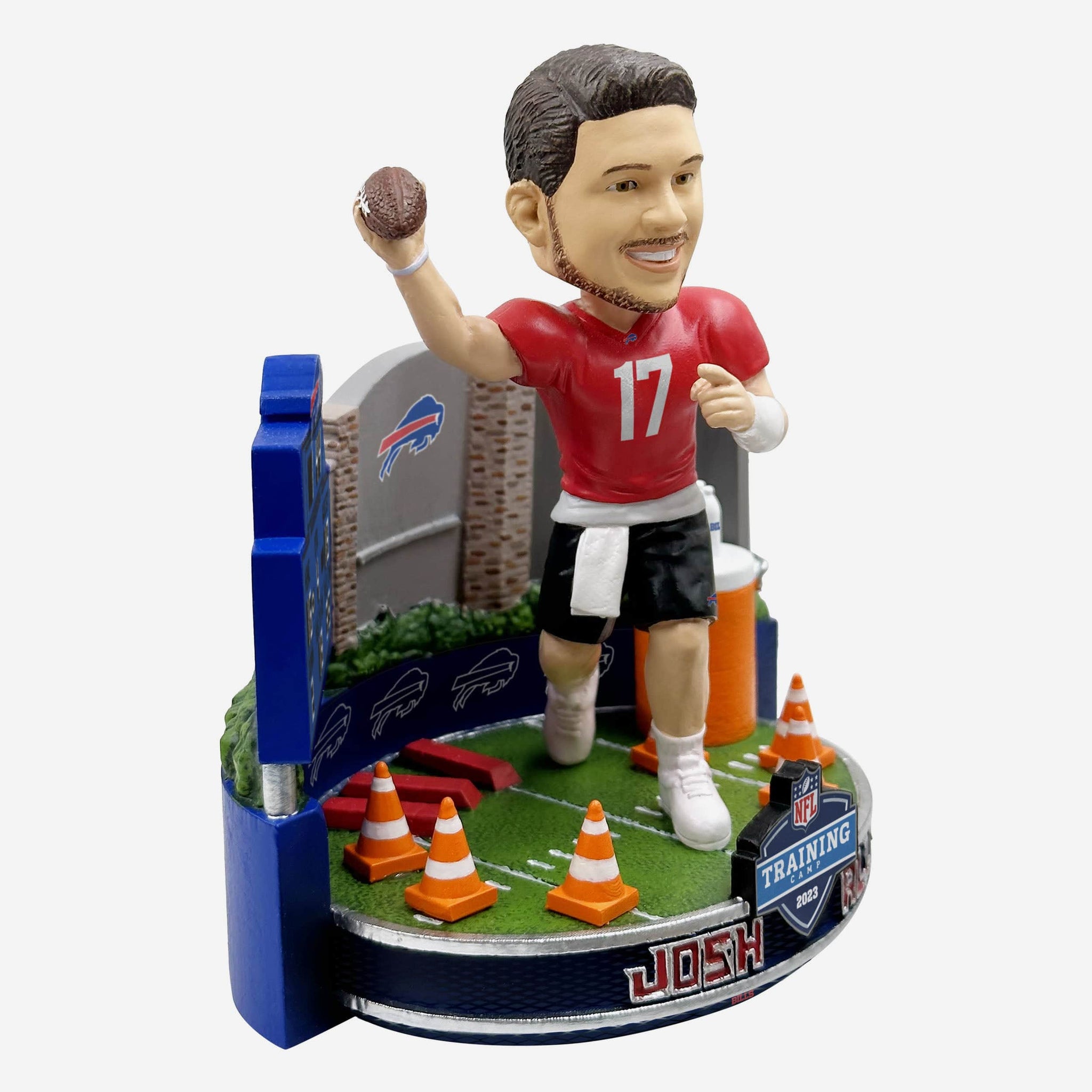 Josh Allen Buffalo Bills On Fire Bobblehead FOCO