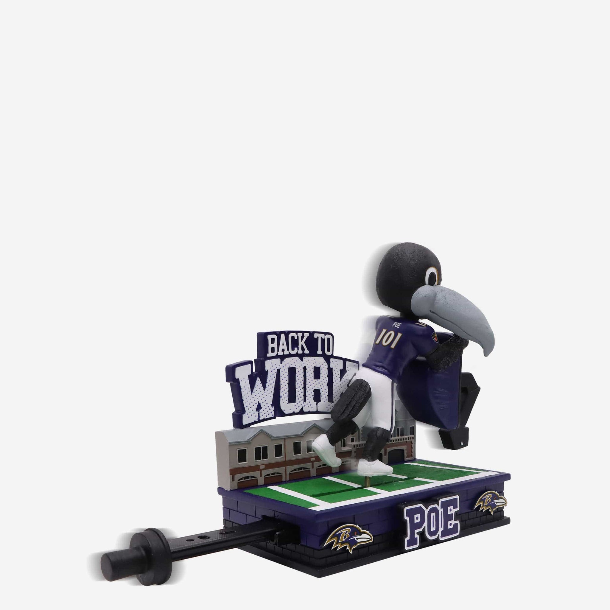 Poe Baltimore Ravens 2023 Training Camp Mascot Bobblehead FOCO