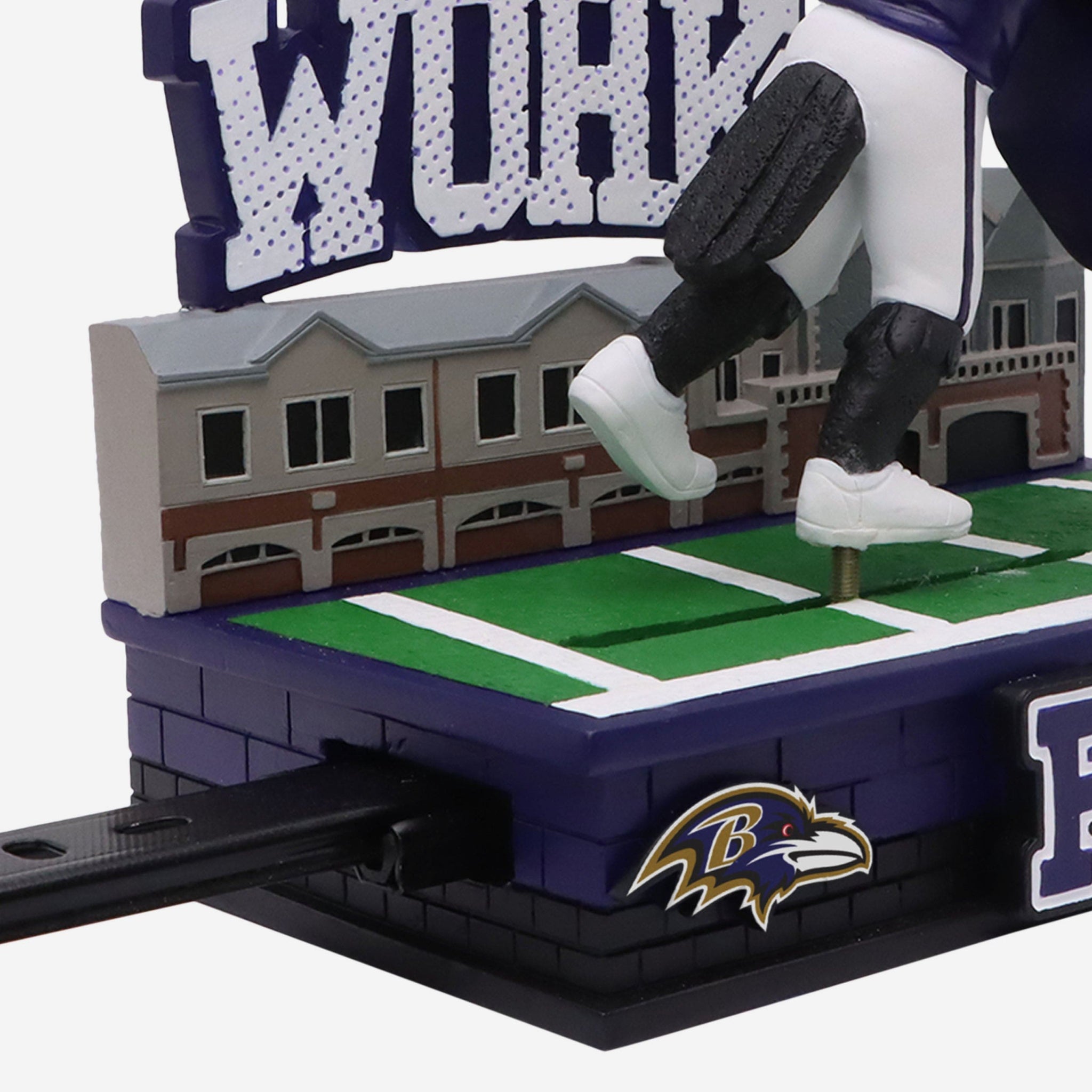 Poe, the Baltimore Ravens Mascot - Space Cadet Bling