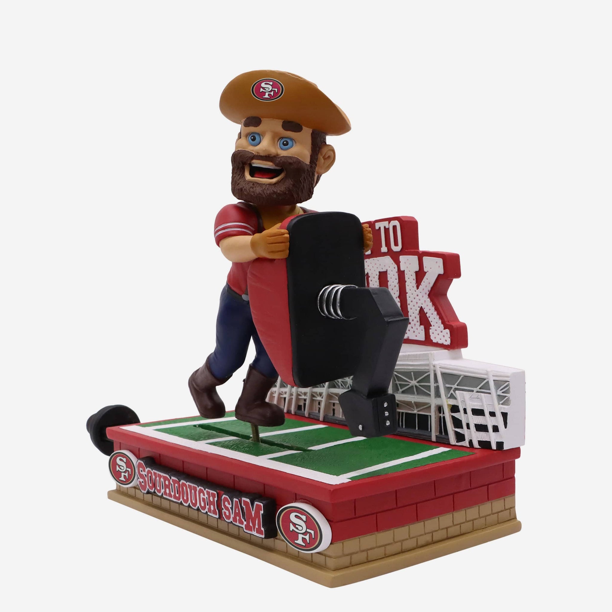 San Francisco 49ers Hero Series Mascot Bobblehead – Bobbletopia