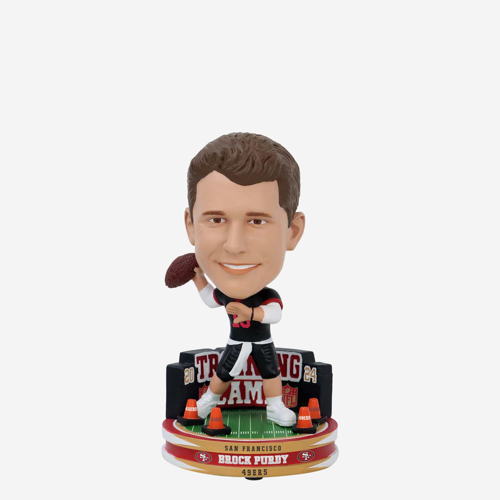 Brock Purdy San Francisco 49ers 2024 Training Camp Mini Bighead Bobblehead FOCO - FOCO.com