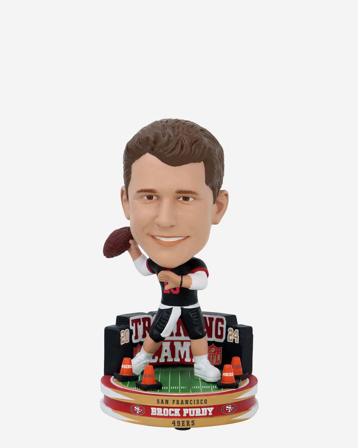 Brock Purdy San Francisco 49ers 2024 Training Camp Mini Bighead Bobblehead FOCO - FOCO.com