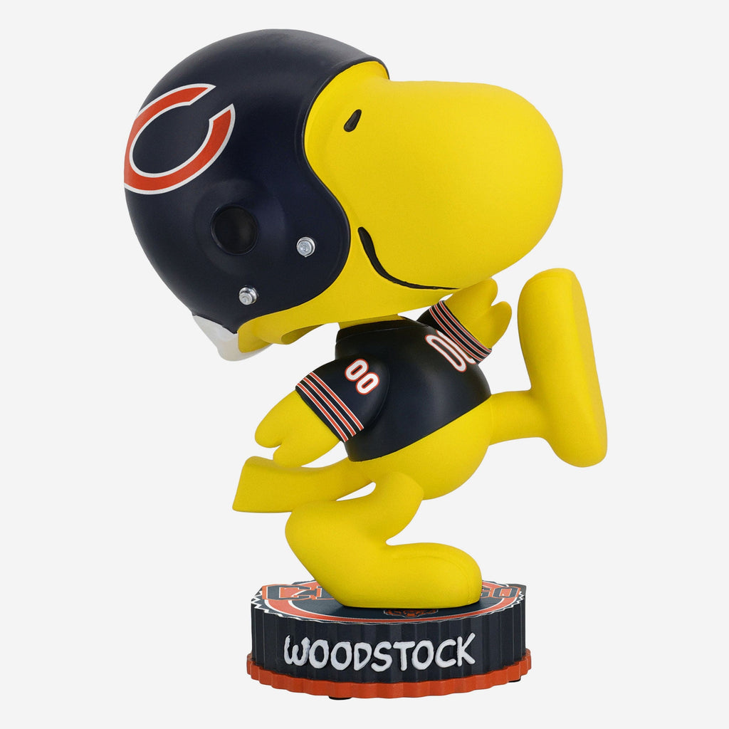 Chicago Bears Woodstock Peanuts Bighead Bobblehead FOCO - FOCO.com