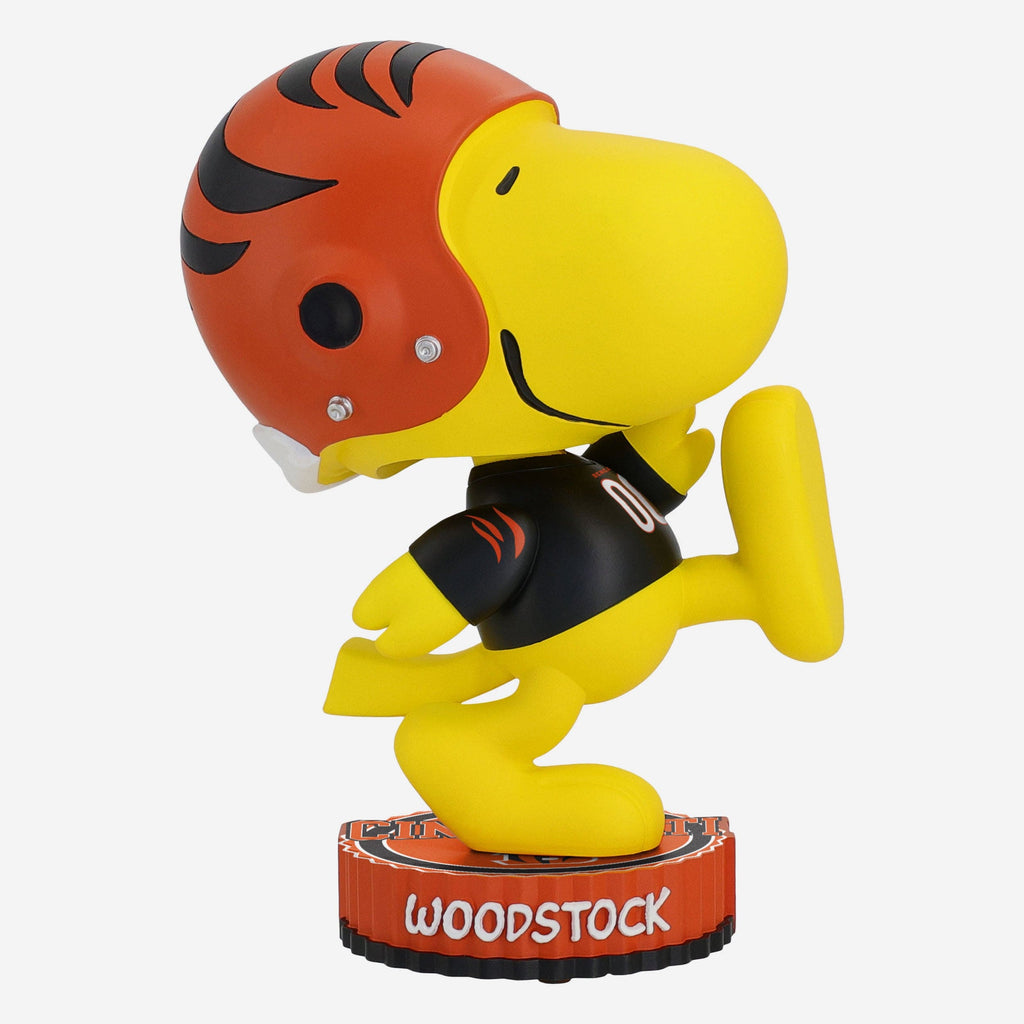 Cincinnati Bengals Woodstock Peanuts Bighead Bobblehead FOCO - FOCO.com