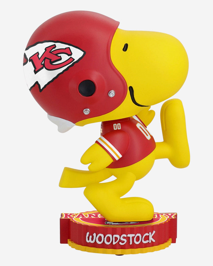 Kansas City Chiefs Woodstock Peanuts Bighead Bobblehead FOCO - FOCO.com