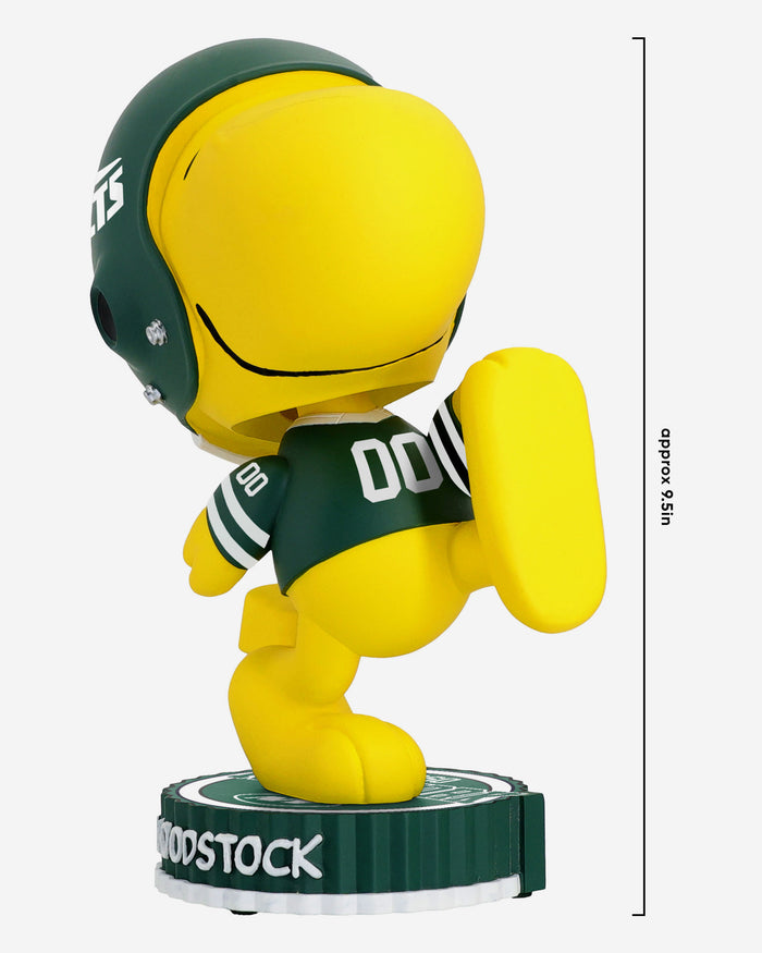 New York Jets Woodstock Peanuts Bighead Bobblehead FOCO - FOCO.com