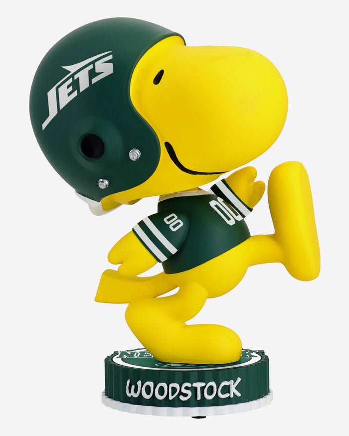 New York Jets Woodstock Peanuts Bighead Bobblehead FOCO - FOCO.com