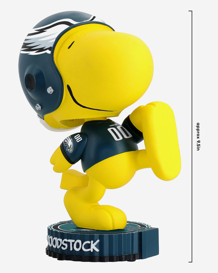 Philadelphia Eagles Woodstock Peanuts Bighead Bobblehead FOCO - FOCO.com