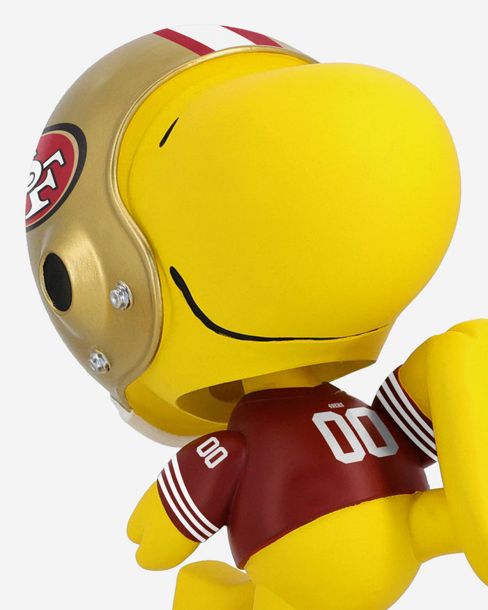 San Francisco 49ers Woodstock Peanuts Bighead Bobblehead FOCO - FOCO.com