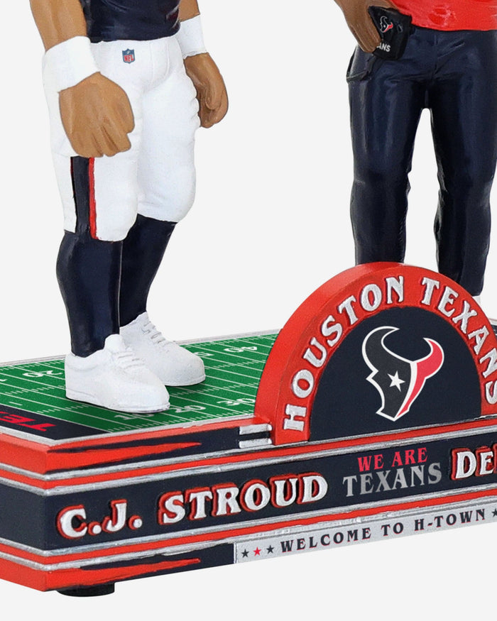 CJ Stroud & DeMeco Ryans Houston Texans Dual Bobblehead FOCO - FOCO.com