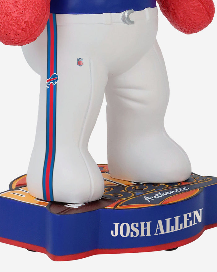 Josh Allen Buffalo Bills Team Beans Player Bear Bobblehead FOCO - FOCO.com