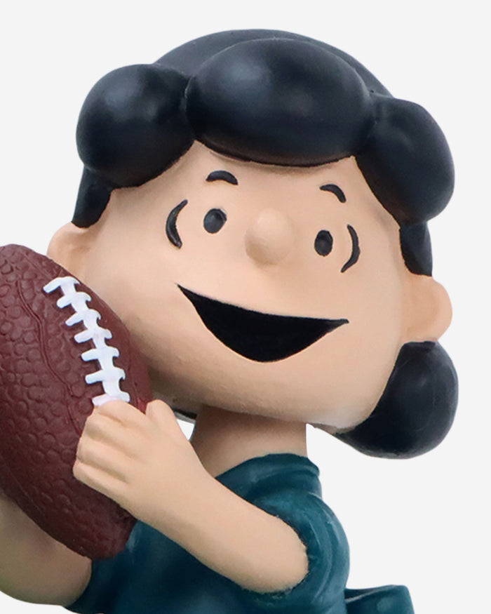 Philadelphia Eagles Peanuts Football Kickoff Mini Bobblehead Scene FOCO - FOCO.com