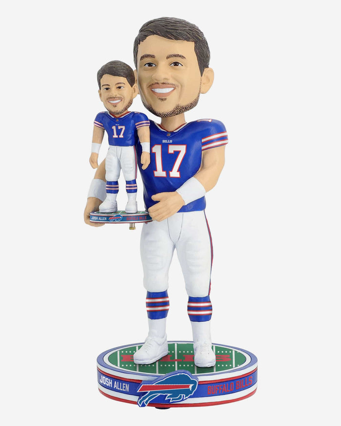 Josh Allen Buffalo Bills Bobble Dubblz Bobblehead FOCO - FOCO.com