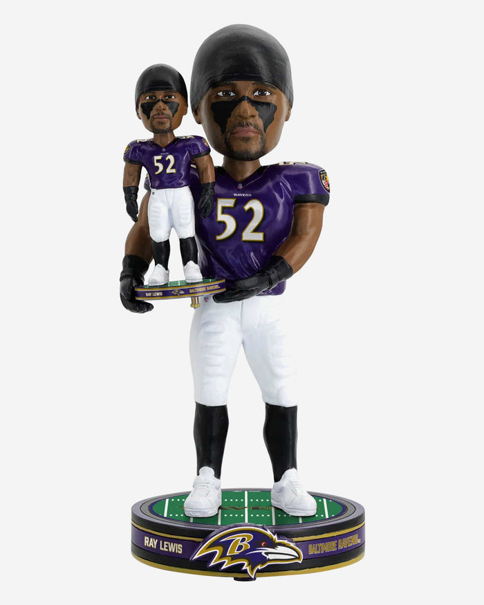 Ray Lewis Baltimore Ravens Bobble Dubblz Bobblehead FOCO - FOCO.com