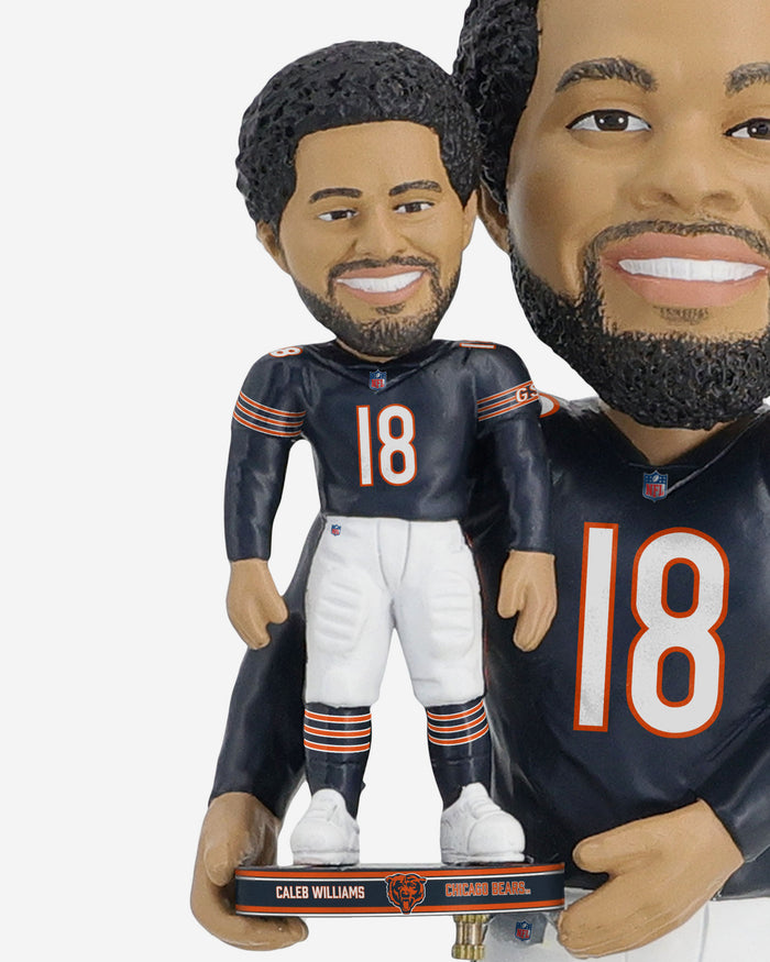 Caleb Williams Chicago Bears Bobble Dubblz Bobblehead FOCO - FOCO.com