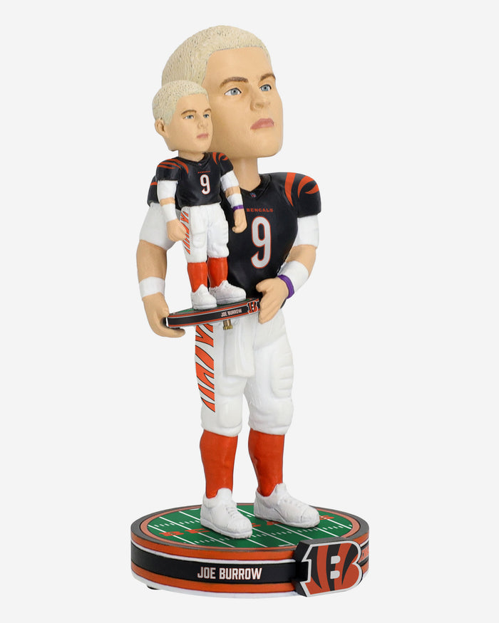 Joe Burrow Cincinnati Bengals Bobble Dubblz Bobblehead FOCO - FOCO.com