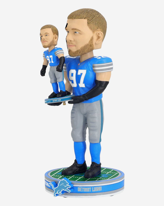 Aidan Hutchinson Detroit Lions Bobble Dubblz Bobblehead FOCO - FOCO.com