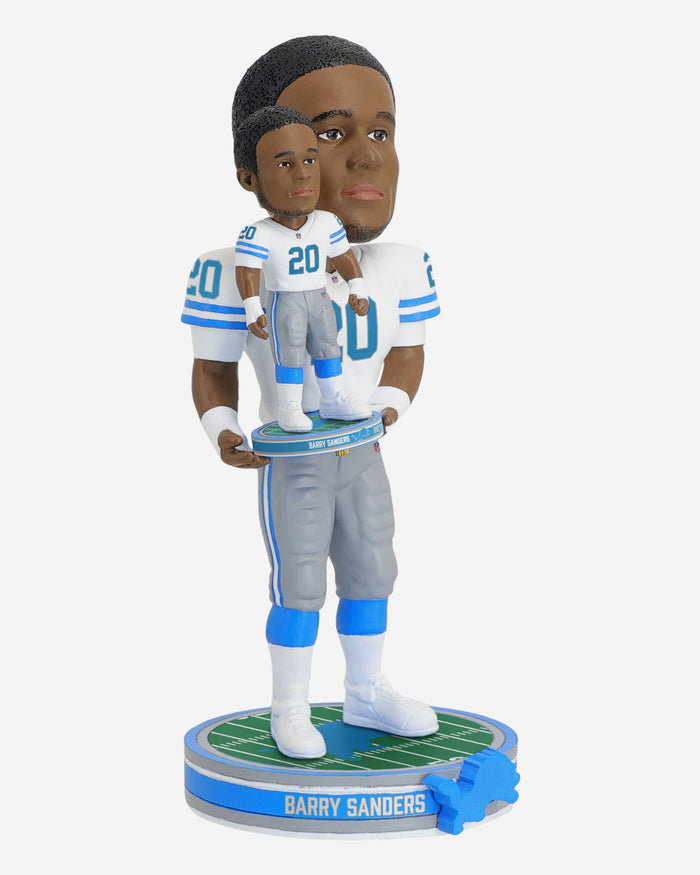 Barry Sanders Detroit Lions Bobble Dubblz Bobblehead