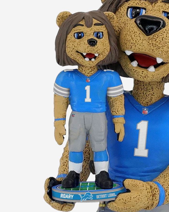 Roary Detroit Lions Bobble Dubblz Mascot Bobblehead FOCO - FOCO.com