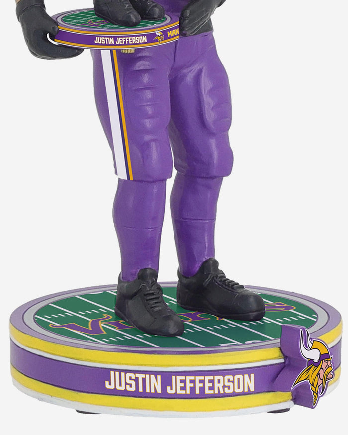 Justin Jefferson Minnesota Vikings Bobble Dubblz Bobblehead FOCO - FOCO.com