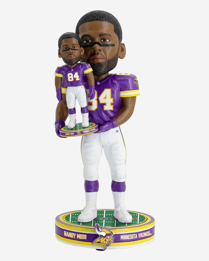 Randy Moss Minnesota Vikings Bobble Dubblz Bobblehead FOCO - FOCO.com