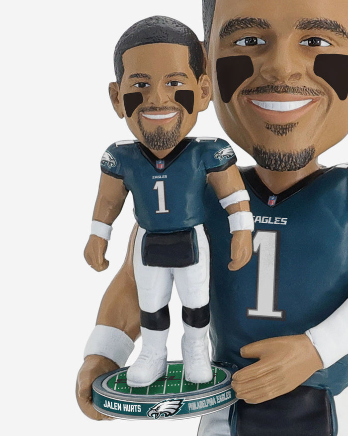 Jalen Hurts Philadelphia Eagles Bobble Dubblz Bobblehead FOCO - FOCO.com