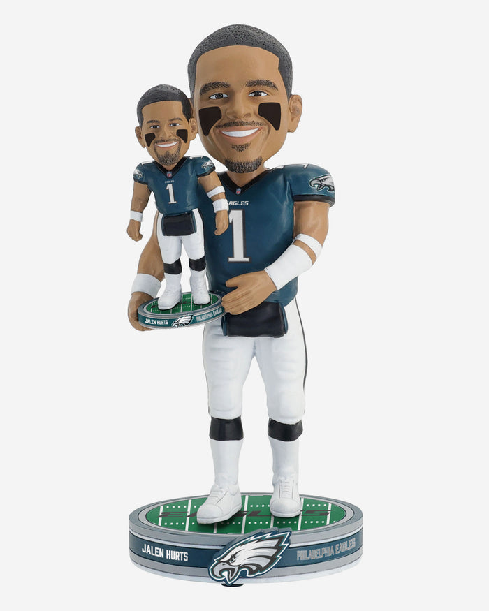 Jalen Hurts Philadelphia Eagles Bobble Dubblz Bobblehead FOCO - FOCO.com