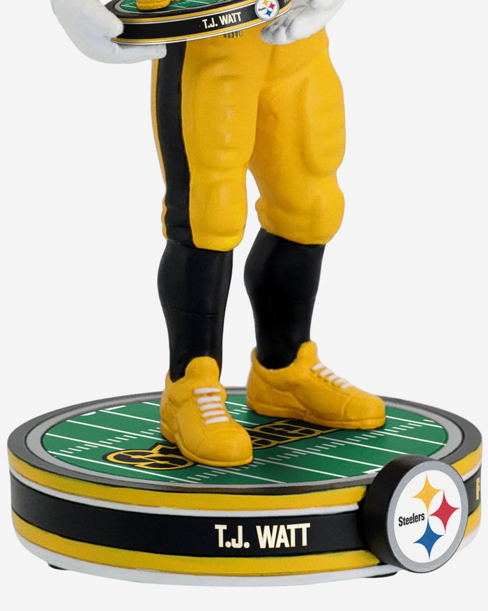 TJ Watt Pittsburgh Steelers Bobble Dubblz Bobblehead FOCO - FOCO.com