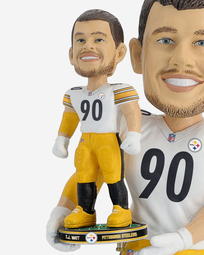 TJ Watt Pittsburgh Steelers Bobble Dubblz Bobblehead FOCO - FOCO.com