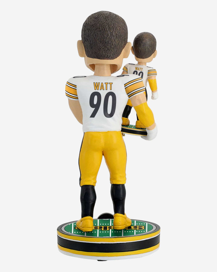 TJ Watt Pittsburgh Steelers Bobble Dubblz Bobblehead FOCO - FOCO.com