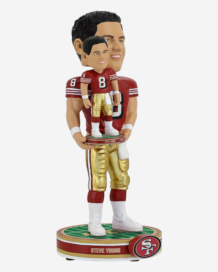 Steve Young San Francisco 49ers Bobble Dubblz Bobblehead FOCO - FOCO.com