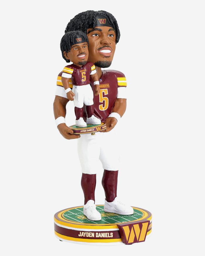 Jayden Daniels Washington Commanders Bobble Dubblz Boblehead