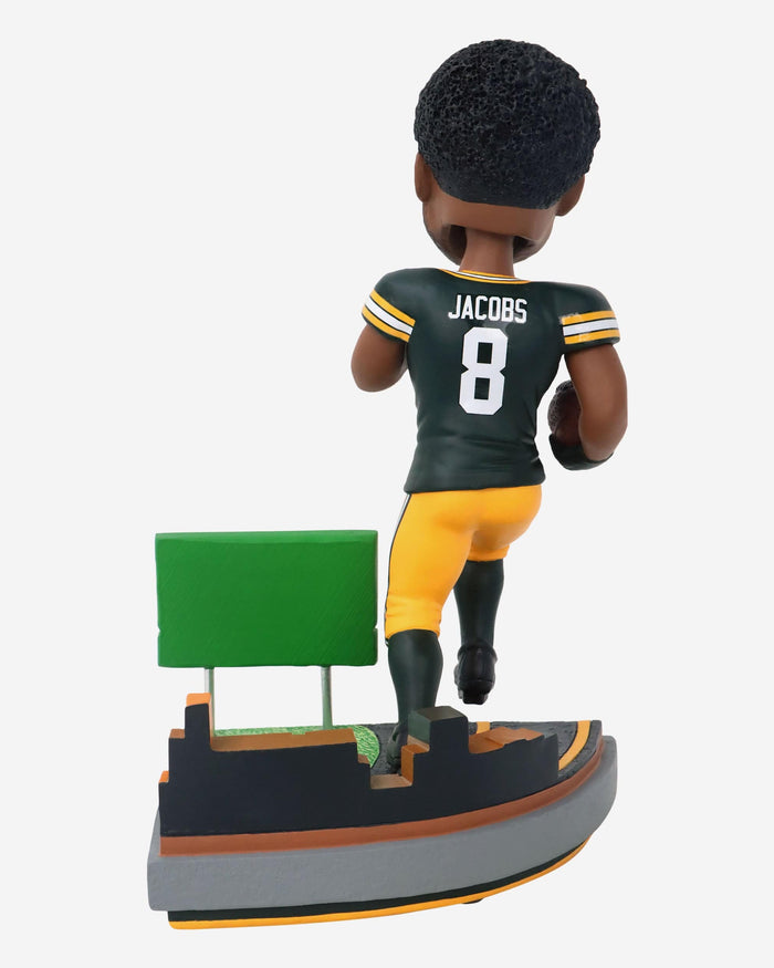 Josh Jacobs Green Bay Packers Next Stop Bobblehead FOCO - FOCO.com