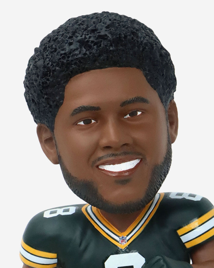 Josh Jacobs Green Bay Packers Next Stop Bobblehead FOCO - FOCO.com