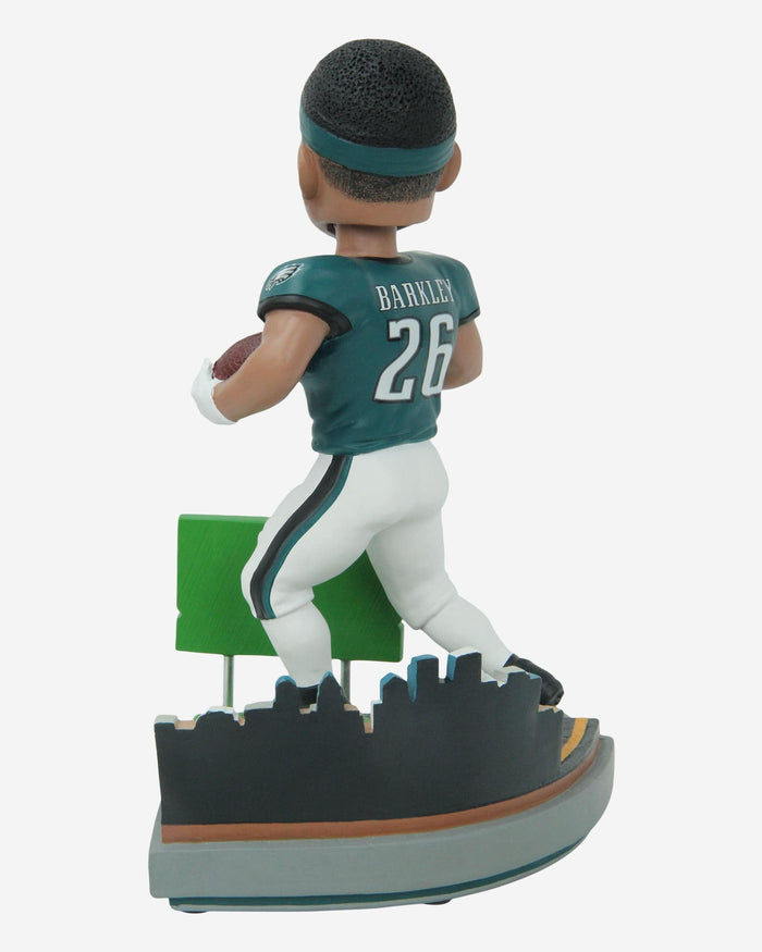 Saquon Barkley Philadelphia Eagles Next Stop Bobblehead FOCO - FOCO.com