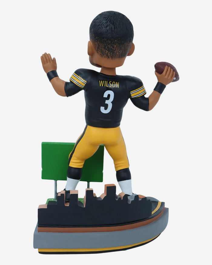 Russel Wilson Pittsburgh Steelers Next Stop Bobblehead FOCO - FOCO.com