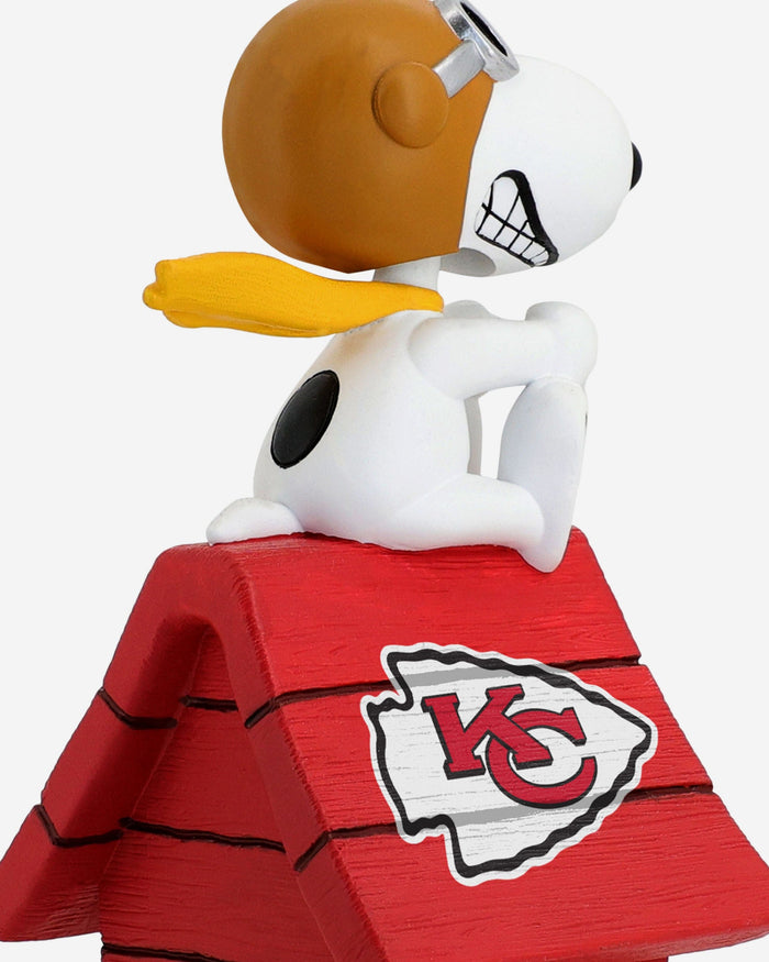 Kansas City Chiefs Snoopy 2024 Peanuts Flying Ace Bobblehead FOCO - FOCO.com