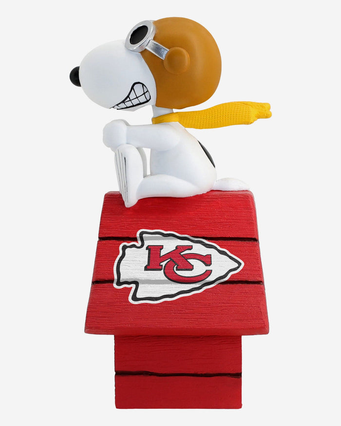 Kansas City Chiefs Snoopy 2024 Peanuts Flying Ace Bobblehead FOCO - FOCO.com