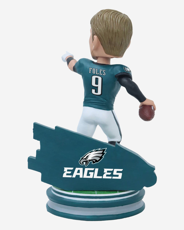 Nick Foles Philadelphia Eagles Retirement Bobblehead FOCO - FOCO.com